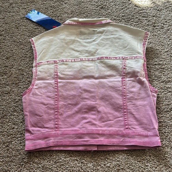 VIBRANT Denim Pink Vest - Picture 5 of 5